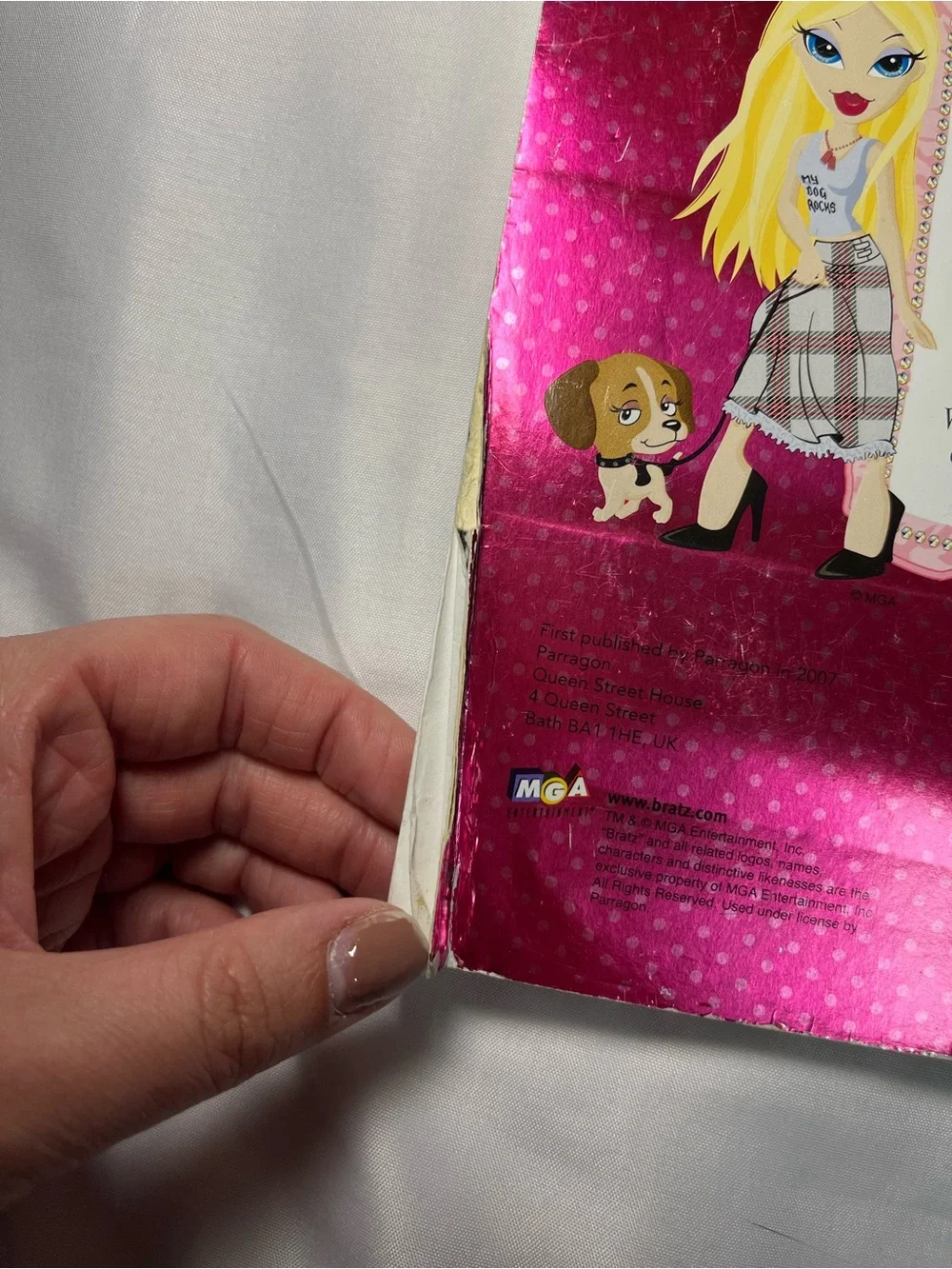 Pet Project Bratz Totally Awesome Tales Yasmin Paperback Book 2007 Y2K MGA